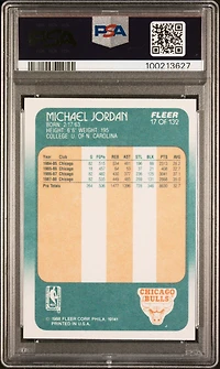 1988 Fleer 17 Michael Jordan PSA