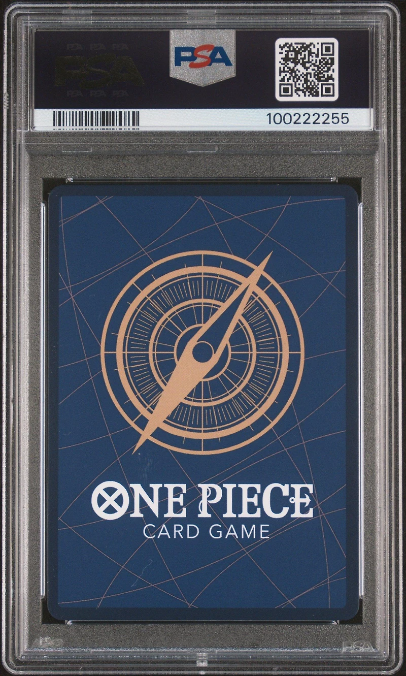 2023 One Piece Op03-pillars Of Strength 122 Sogeking Manga Alternate Art PSA
