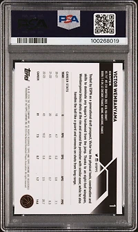 2023 Topps Chrome 1 Victor Wembanyama PSA