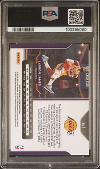 Panini Prizm 1 Lebron James PSA