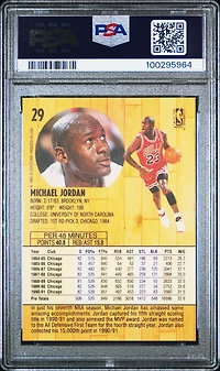 Fleer Michael Jordan PSA