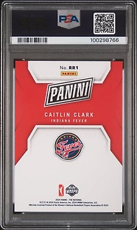 2024 Panini National Sports Collectors Convention Rated Rookie Rr1 Caitlin Clark Orange PSA 9