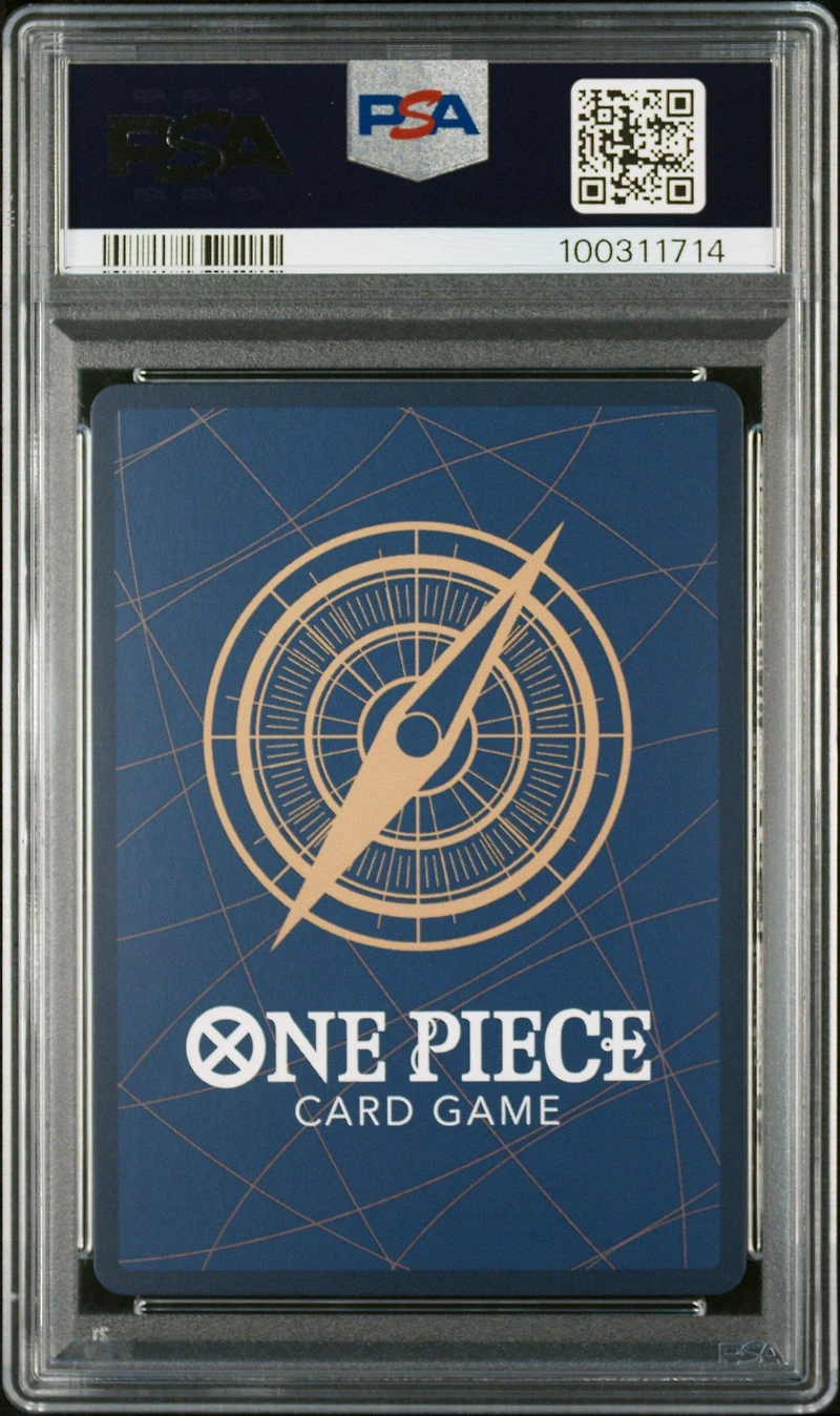 2024 One Piece Japanese Prb01-premium Booster -one Piece Card The Best- 016 Nami Manga Alternate Art PSA