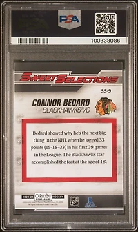 2023 O-pee-chee Platinum Sweet Selections Ss9 Connor Bedard PSA 10