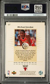 Upper Deck Michael Jordan PSA