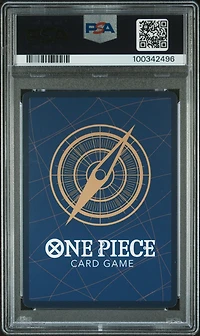 2023 One Piece Promos 041 Monkey D. Luffy 1st Anniversary Tournament-winner PSA 10