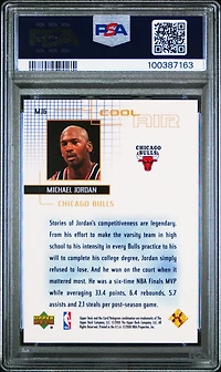 1999 Upper Deck Cool Air Mj6 Michael Jordan PSA 10