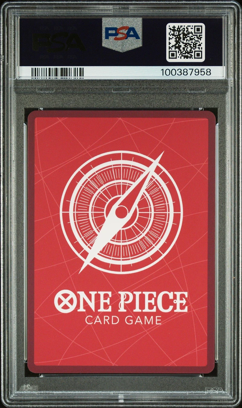 2022 One Piece Romance Dawn 003 Monkey D. Luffy Alternate Art-errata PSA 10