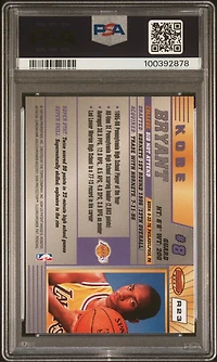 1996 Bowman's Best Rookie R23 Kobe Bryant PSA