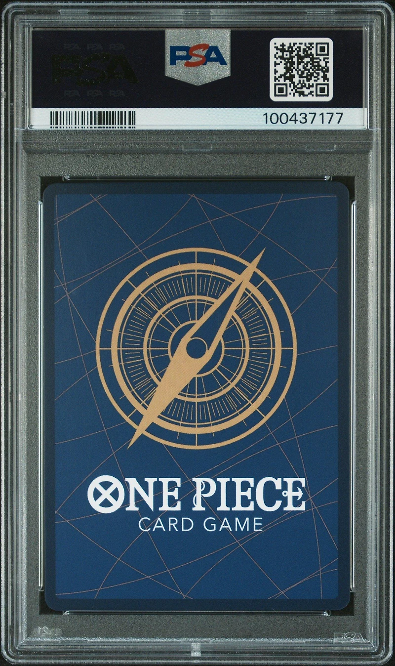 2022 One Piece Romance Dawn 097 Queen Alternate Art-errata PSA 10
