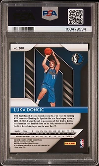 Panini Prizm Luka Doncic PSA