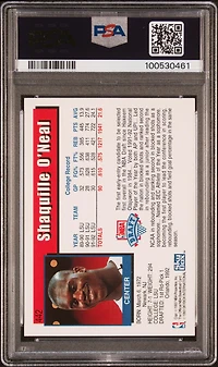 1992 Hoops 442 Shaquille O'neal PSA