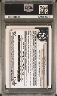 2024 Bowman Mega Box Chrome 7 Aaron Judge PSA 10