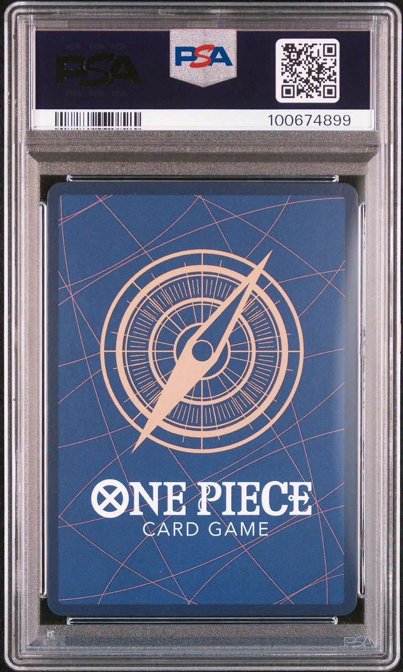2024 One Piece Japanese Op07-500 Years In The Future 109 Monkey D. Luffy Alternate Art PSA 10