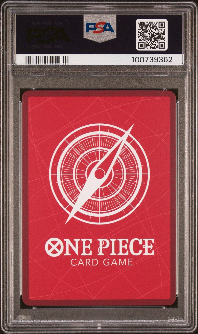 2024 One Piece Op06-wings Of The Captain 001 Uta Alternate Art PSA 10