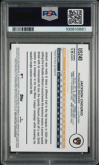 2024 Topps Update Us240 Jackson Chourio PSA 10