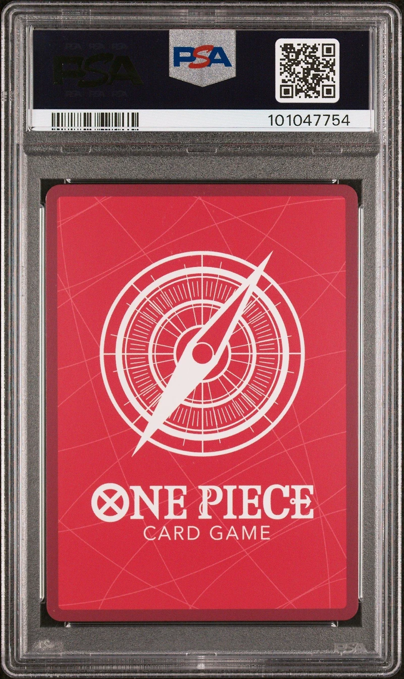 2024 One Piece Op06-wings Of The Captain 001 Uta Alternate Art PSA 10