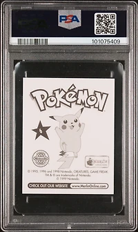 1999 Merlin Pokemon 6 Charizard PSA