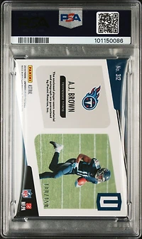 2019 Panini Unparalleled 312 A.j. Brown Autograph Jersey-astral PSA 9