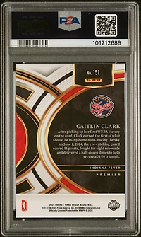 2024 Panini Select Wnba 151 Caitlin Clark PSA
