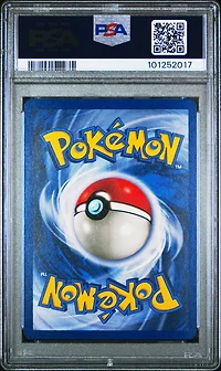 1999 Pokemon Game Movie 4 Pikachu Movie Promo PSA