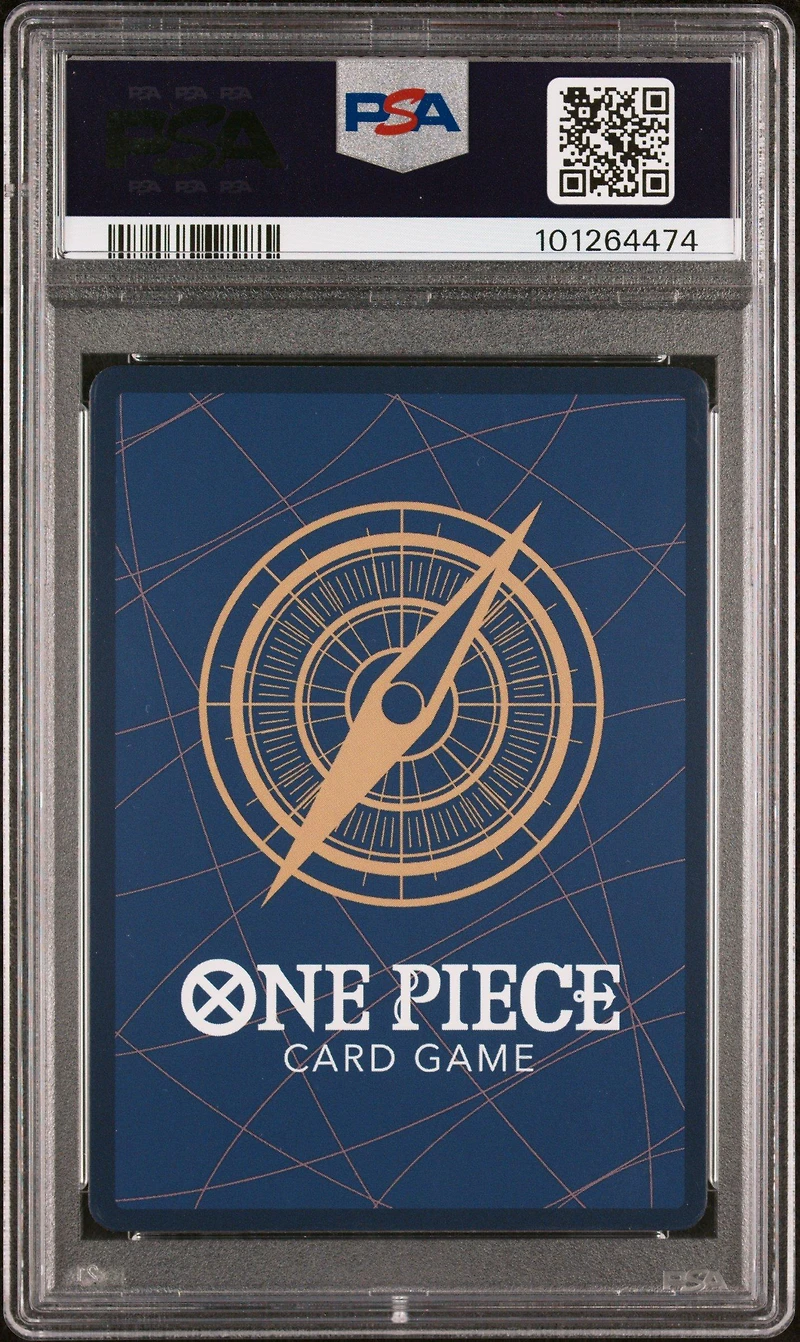 2023 One Piece Op04-kingdoms Of Intrigue 090 Monkey D. Luffy Alternate Art PSA 10