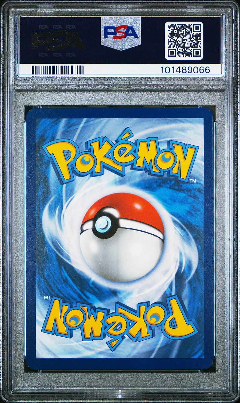 2024 Pokemon Tef En-temporal Forces 214 Gouging Fire Ex Hyper Rare PSA