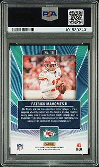 2023 Panini Contenders Winning Ticket 16 Patrick Mahomes Ii PSA 10