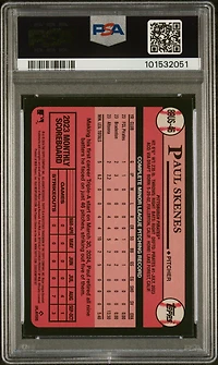 2024 Topps Update 1989 Topps Baseball 46 Paul Skenes PSA 10