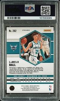 2020 Panini Mosaic Lamelo Ball Camo Pink PSA 10