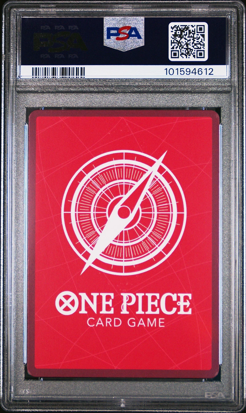 2024 One Piece Ultra Deck St13-the Three Brothers Portgas D. Ace Black & White Alternate Art PSA 10
