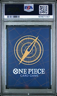 2023 One Piece Japanese Op03-pillars Of Strength 012 Monkey D. Luffy Wanted Alternate Art PSA 10