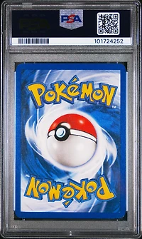 2000 Pokemon Rocket 17 Rainbow Energy-holo PSA 8