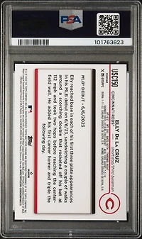 2024 Topps Chrome Update Usc150 Elly De La Cruz X-fractor PSA 10