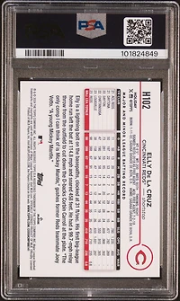 2024 Topps Holiday H102 Elly De La Cruz PSA