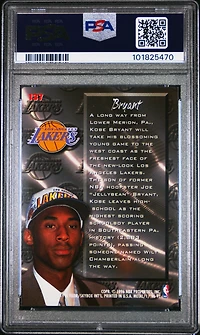 1996 Metal 137 Kobe Bryant PSA
