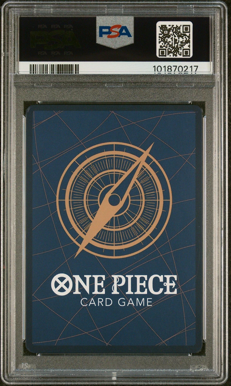 2023 One Piece Op02-paramount War 105 Tashigi Box Topper PSA 10