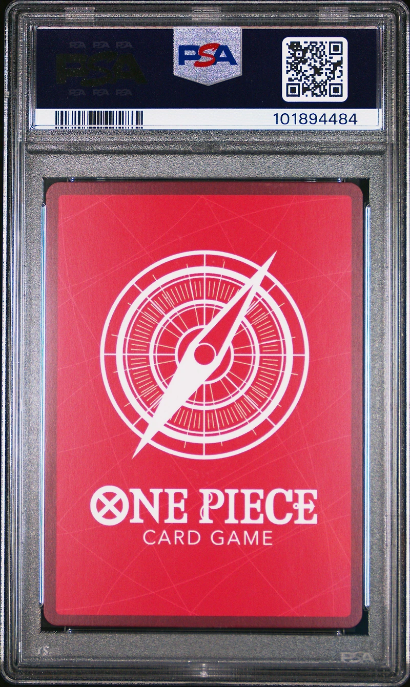 2023 One Piece Paramount War 072 Zephyr Alternate Art PSA