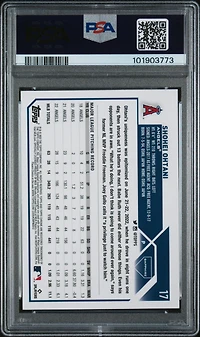 2023 Topps Chrome Sapphire 17 Shohei Ohtani PSA 10