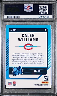 2024 Panini Donruss 327 Caleb Williams PSA