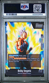 2024 Dragon Ball Super Card Game Fusion World Ultra Limit Fb04-103 Baby Vegeta/super Baby 2 Alternate Art PSA 10