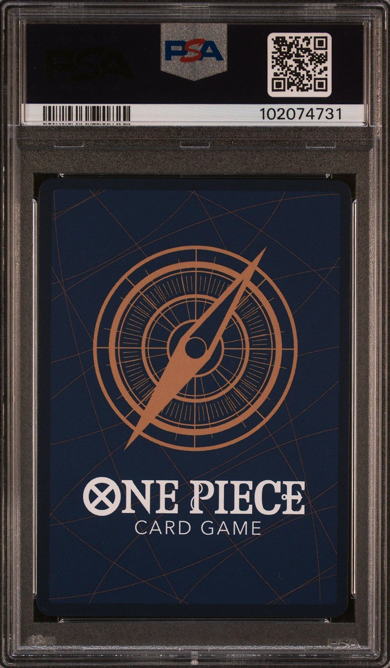 2024 One Piece Japanese Op10-royal Blood 019 Divine Departure Alternate Art PSA 10