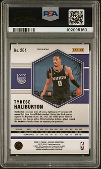 2020 Panini Mosaic 204 Tyrese Haliburton Reactive PSA 10