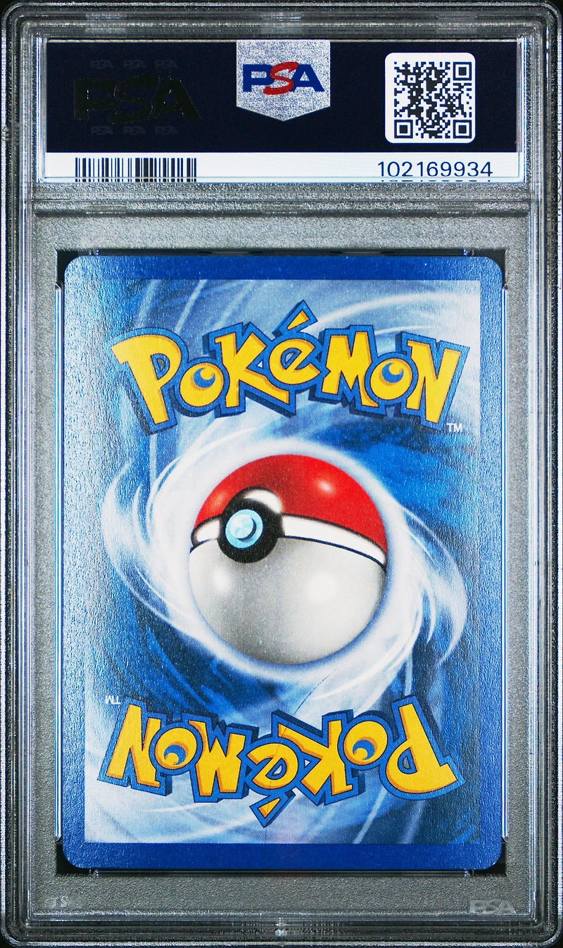 2002 Pokemon Legendary Collection 76 Gastly-reverse Foil PSA 8