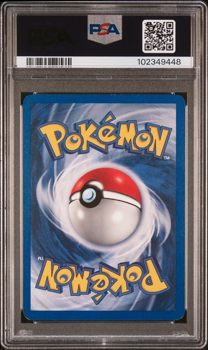 2000 Pokemon Gym Heroes 9 Misty's Seadra Holo PSA