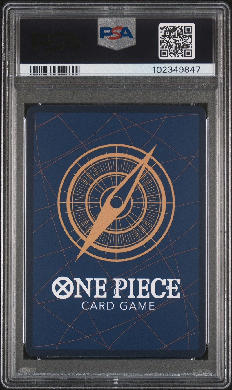 2024 One Piece Op09-emperors In The New World 069 Trafalgar Law Alternate Art PSA 10