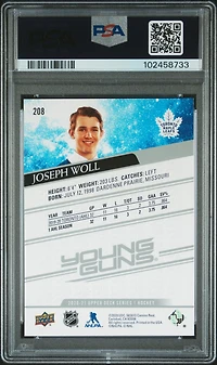2020 Upper Deck 208 Joseph Woll PSA