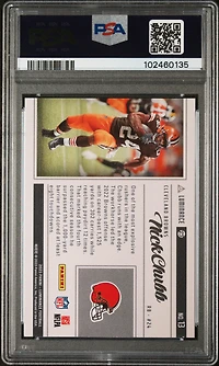 2023 Panini Luminance Vestige 13 Nick Chubb PSA 10