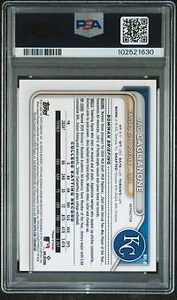 2024 Bowman Draft Bdc8 Jac Caglianone Chrome-refractor PSA