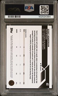 2023 Topps Chrome 60 Scoot Henderson Gold Geometric PSA 10